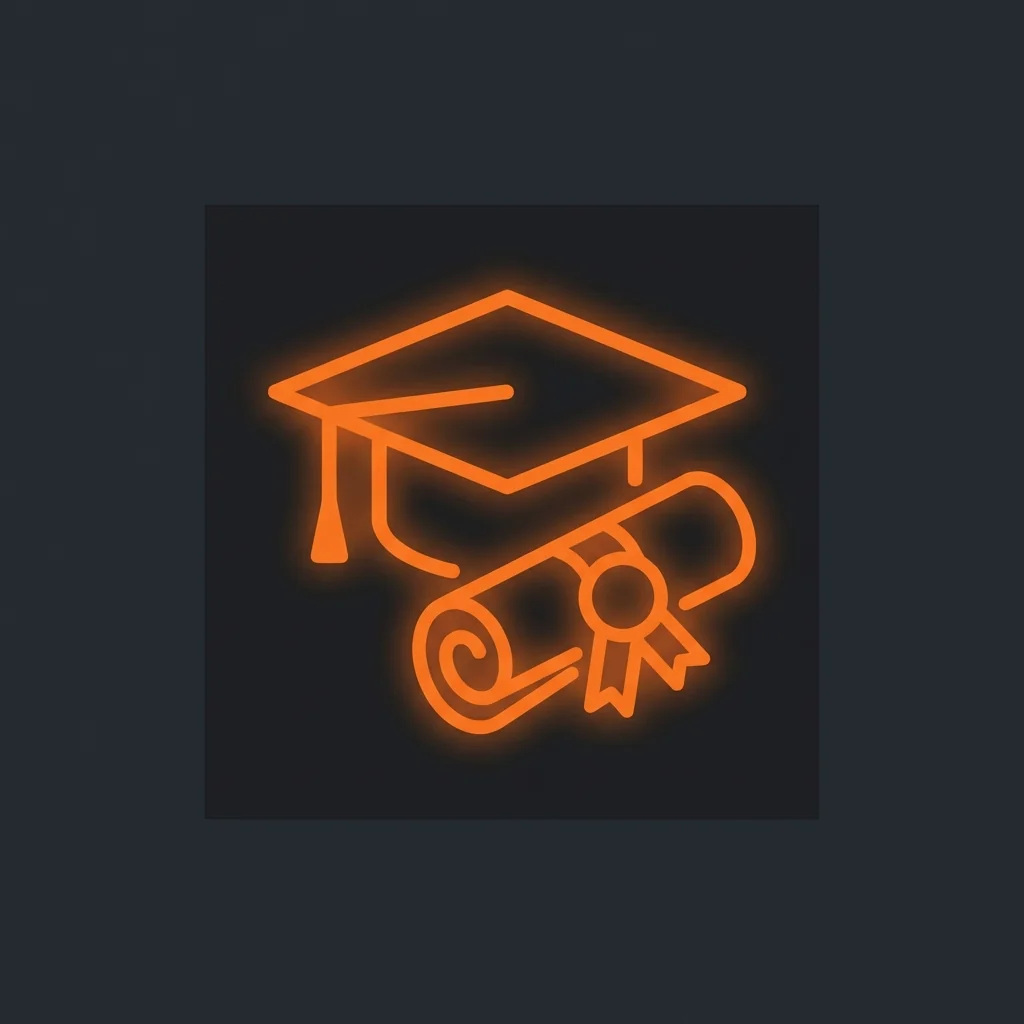 Real estate license icon